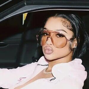 Champagne women's sunglasses